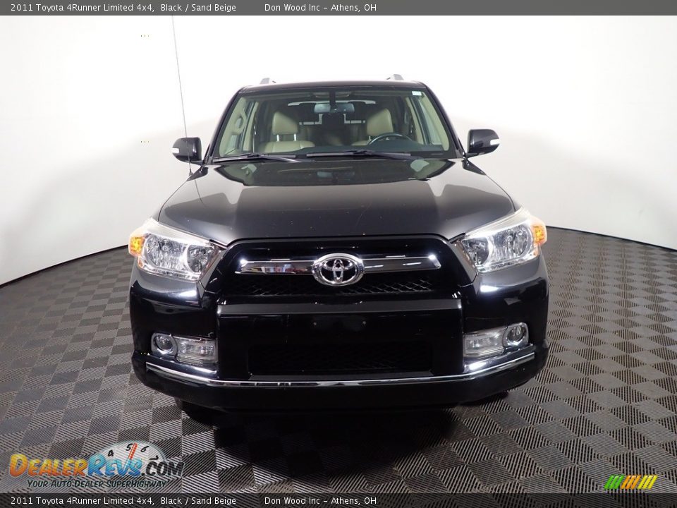2011 Toyota 4Runner Limited 4x4 Black / Sand Beige Photo #8