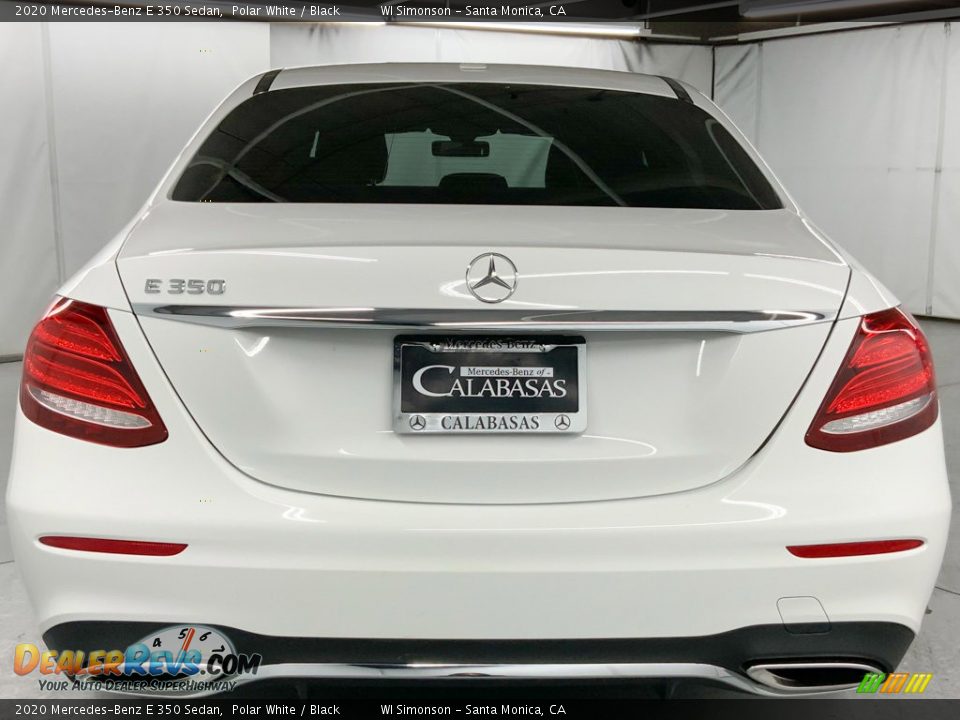 2020 Mercedes-Benz E 350 Sedan Polar White / Black Photo #7