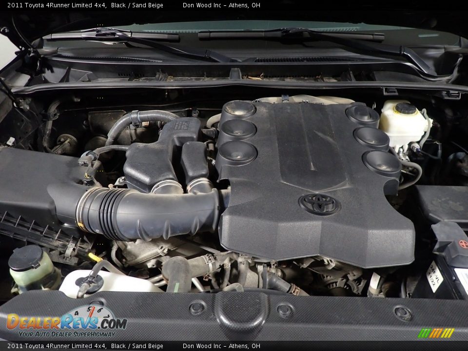 2011 Toyota 4Runner Limited 4x4 Black / Sand Beige Photo #10