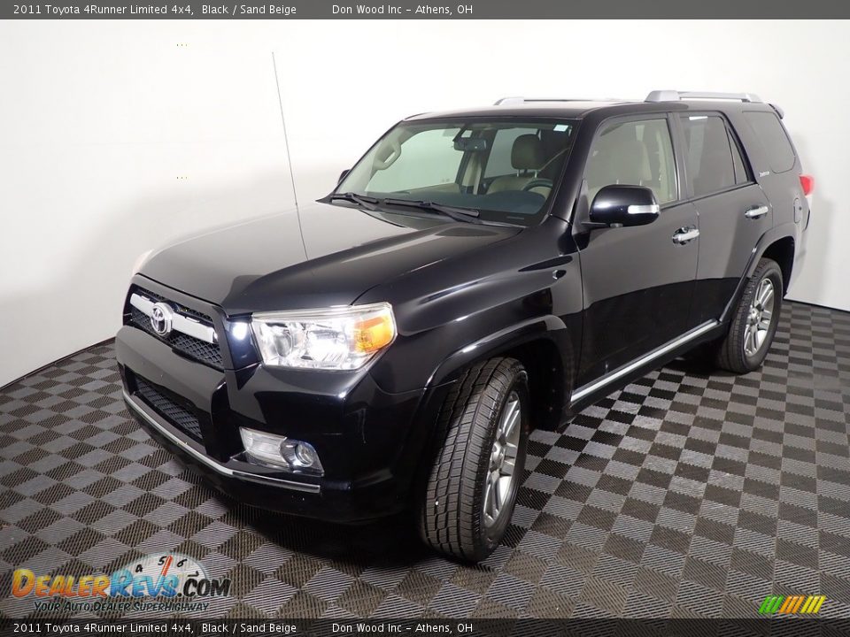 2011 Toyota 4Runner Limited 4x4 Black / Sand Beige Photo #12