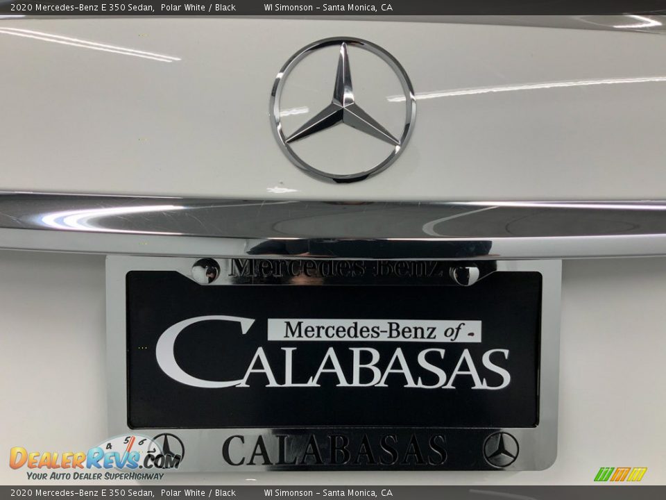 2020 Mercedes-Benz E 350 Sedan Polar White / Black Photo #10