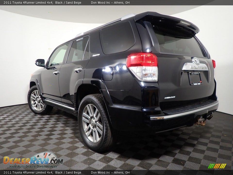 2011 Toyota 4Runner Limited 4x4 Black / Sand Beige Photo #13