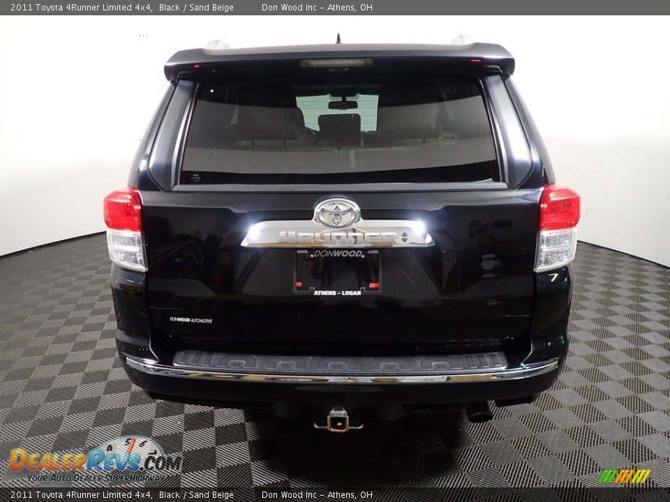 2011 Toyota 4Runner Limited 4x4 Black / Sand Beige Photo #15