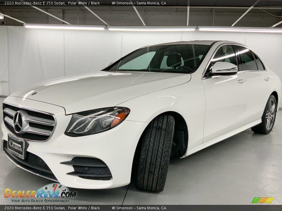 2020 Mercedes-Benz E 350 Sedan Polar White / Black Photo #14