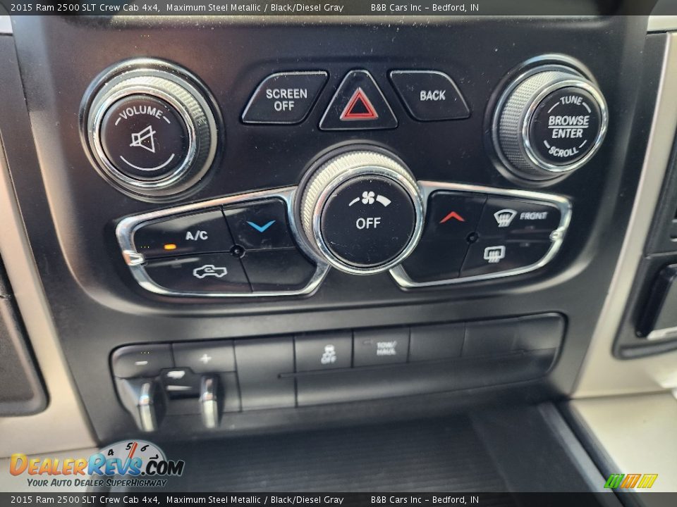 Controls of 2015 Ram 2500 SLT Crew Cab 4x4 Photo #15