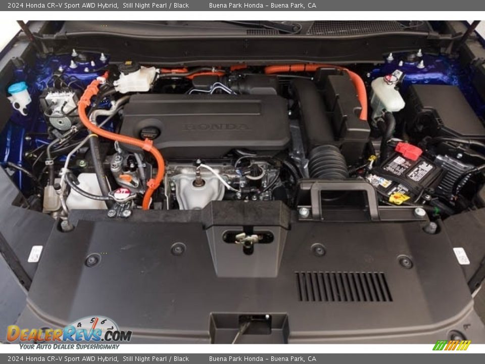 2024 Honda CR-V Sport AWD Hybrid 2.0 Liter DOHC 16-Valve i-VTEC 4 Cylinder Gasoline/Electric Hybrid Engine Photo #9