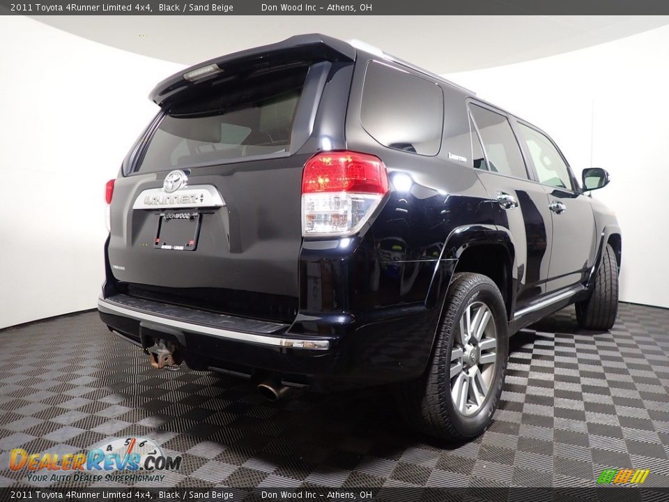 2011 Toyota 4Runner Limited 4x4 Black / Sand Beige Photo #18