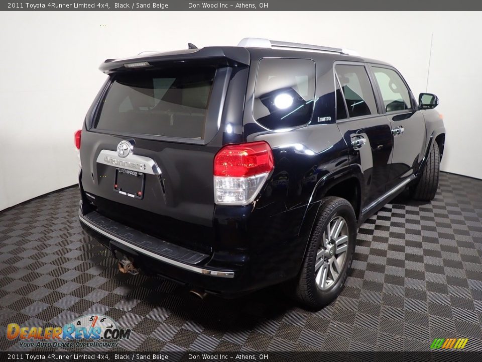 2011 Toyota 4Runner Limited 4x4 Black / Sand Beige Photo #19