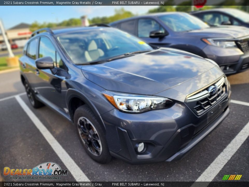 2021 Subaru Crosstrek Premium Magnetite Gray Metallic / Gray Photo #2