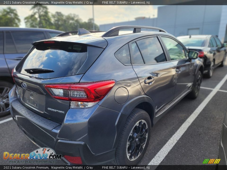 2021 Subaru Crosstrek Premium Magnetite Gray Metallic / Gray Photo #3