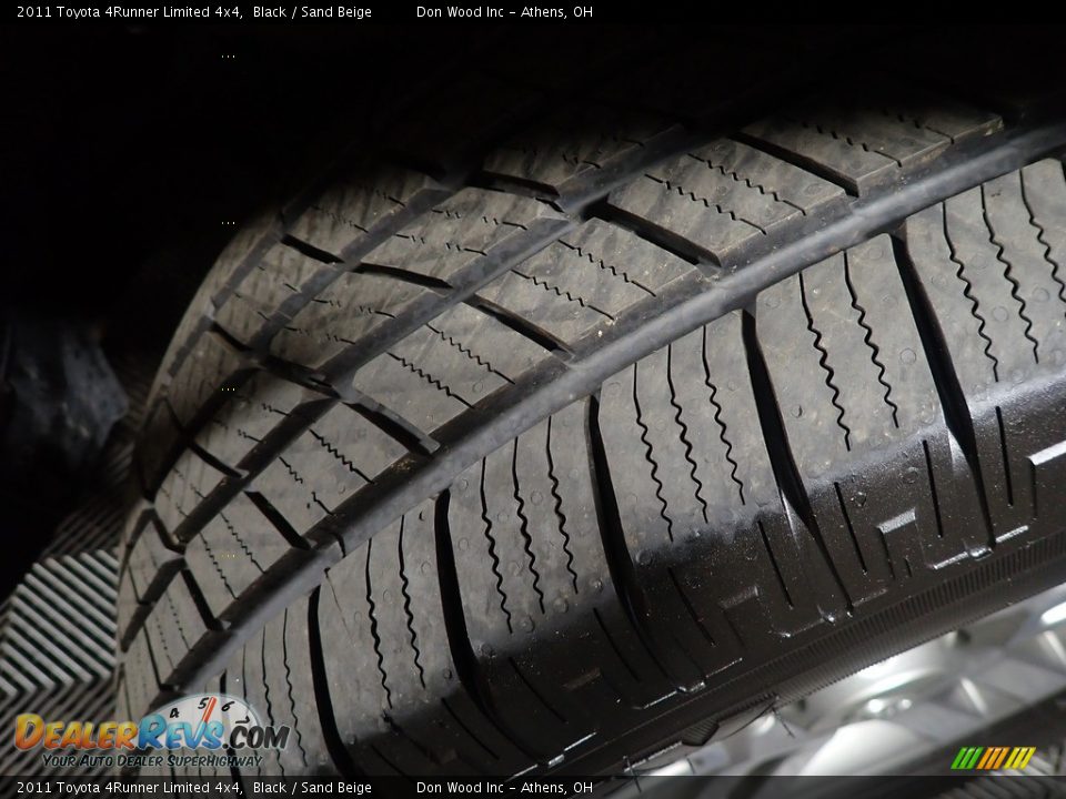 2011 Toyota 4Runner Limited 4x4 Black / Sand Beige Photo #21