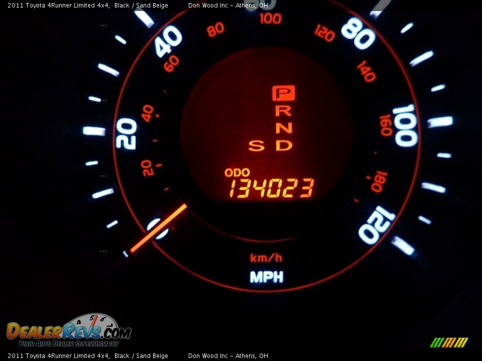 2011 Toyota 4Runner Limited 4x4 Black / Sand Beige Photo #22