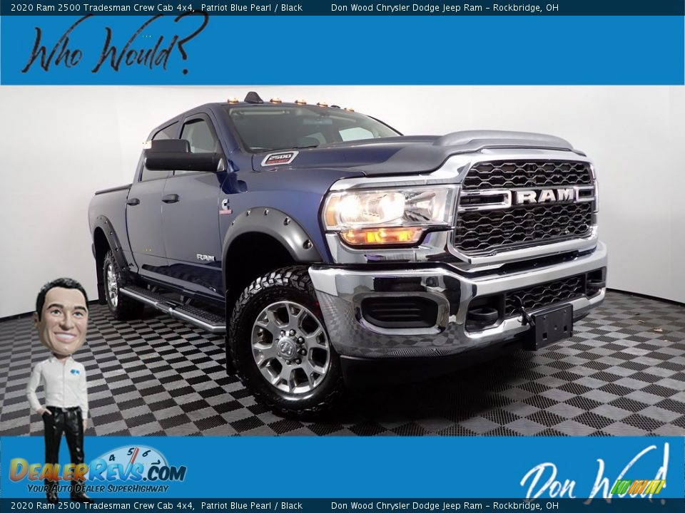 2020 Ram 2500 Tradesman Crew Cab 4x4 Patriot Blue Pearl / Black Photo #1