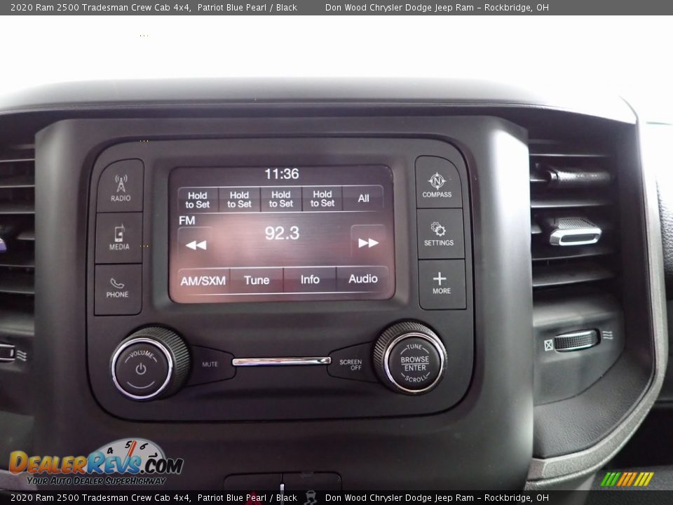 2020 Ram 2500 Tradesman Crew Cab 4x4 Patriot Blue Pearl / Black Photo #3