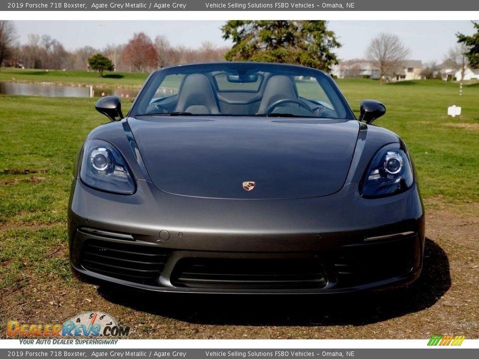 2019 Porsche 718 Boxster Agate Grey Metallic / Agate Grey Photo #1