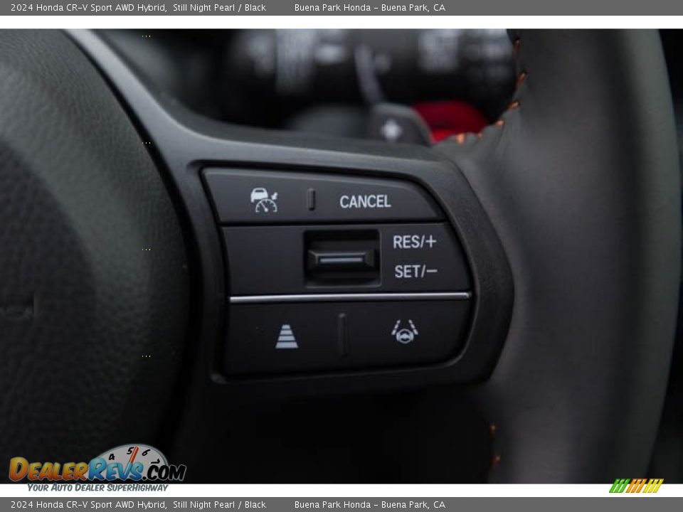 2024 Honda CR-V Sport AWD Hybrid Steering Wheel Photo #21