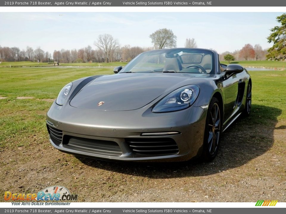 2019 Porsche 718 Boxster Agate Grey Metallic / Agate Grey Photo #5