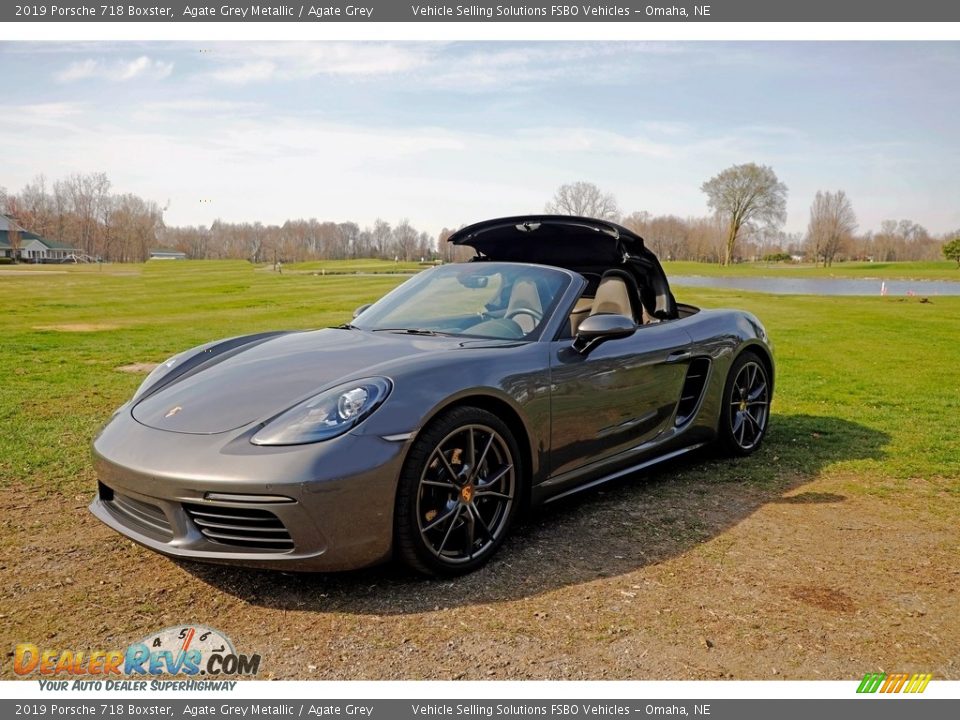 2019 Porsche 718 Boxster Agate Grey Metallic / Agate Grey Photo #6