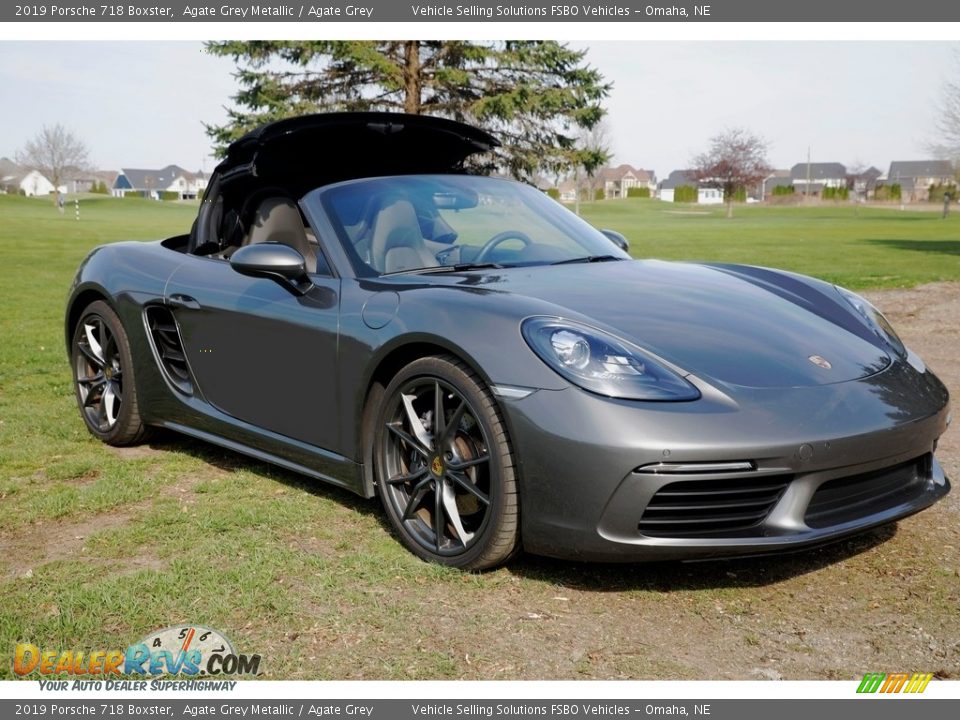 Agate Grey Metallic 2019 Porsche 718 Boxster  Photo #7