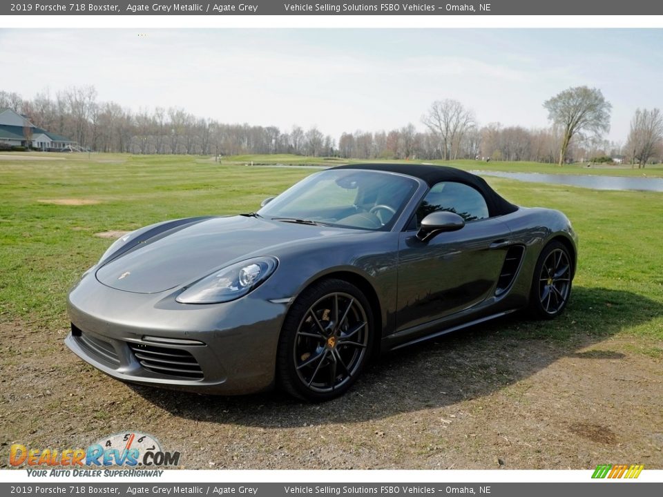 2019 Porsche 718 Boxster Agate Grey Metallic / Agate Grey Photo #8