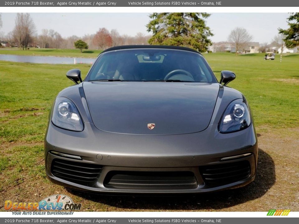 2019 Porsche 718 Boxster Agate Grey Metallic / Agate Grey Photo #9