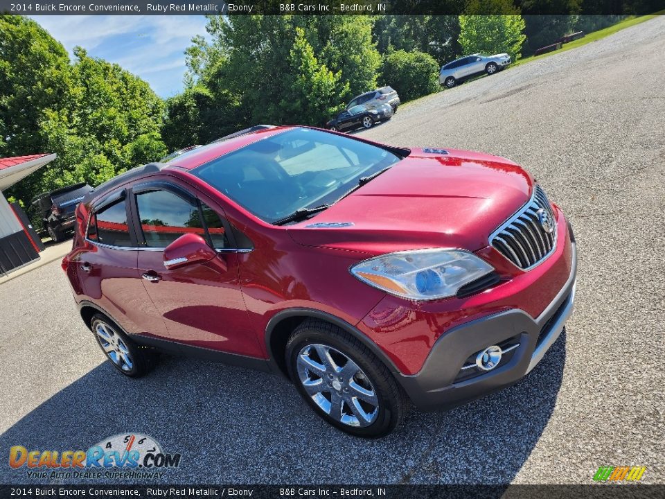 2014 Buick Encore Convenience Ruby Red Metallic / Ebony Photo #3