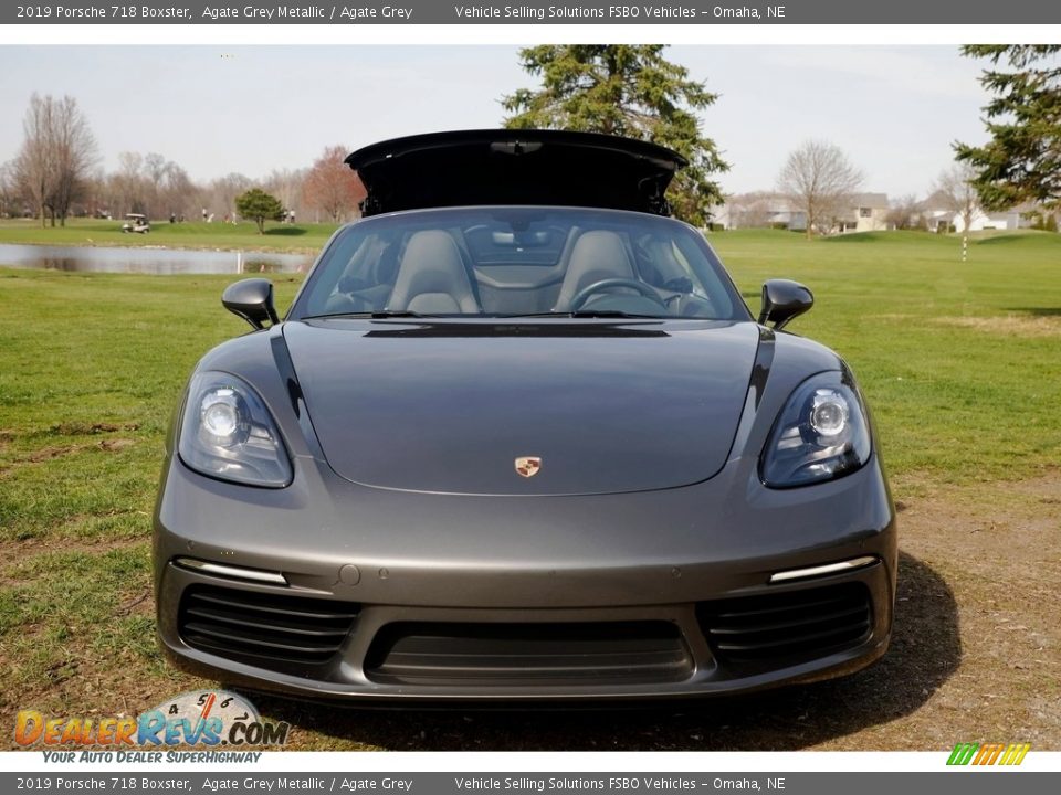 2019 Porsche 718 Boxster Agate Grey Metallic / Agate Grey Photo #10