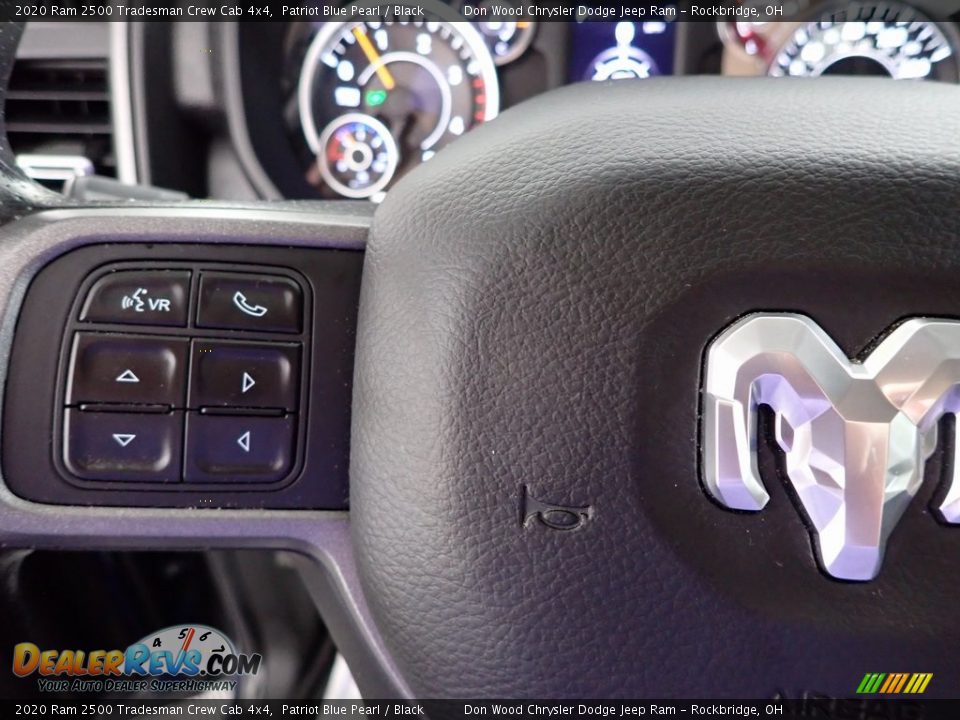 2020 Ram 2500 Tradesman Crew Cab 4x4 Patriot Blue Pearl / Black Photo #16