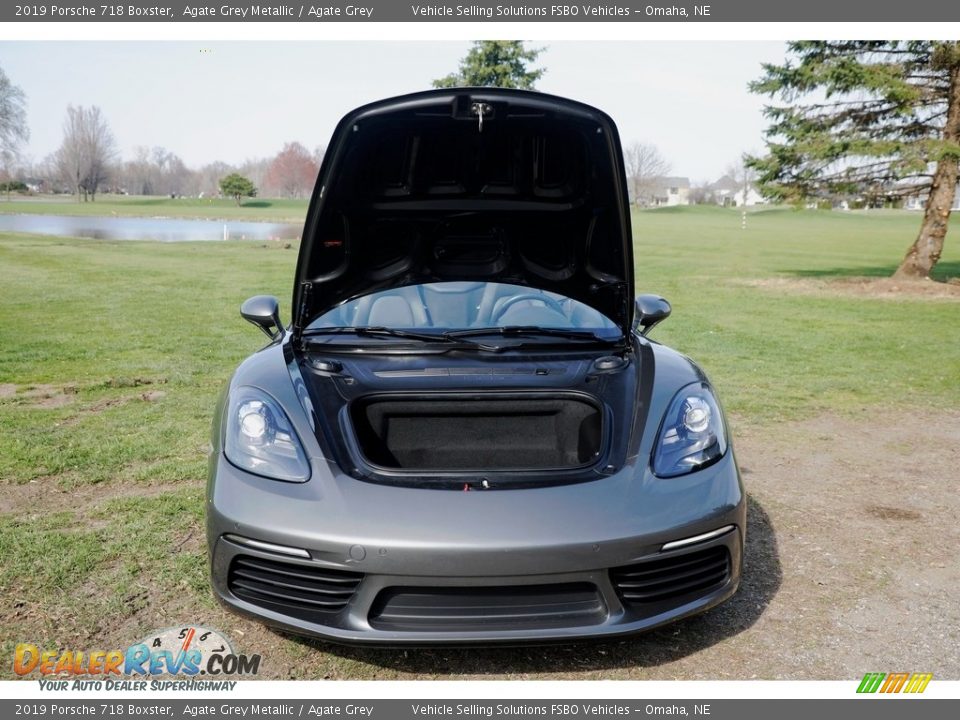 2019 Porsche 718 Boxster Agate Grey Metallic / Agate Grey Photo #13