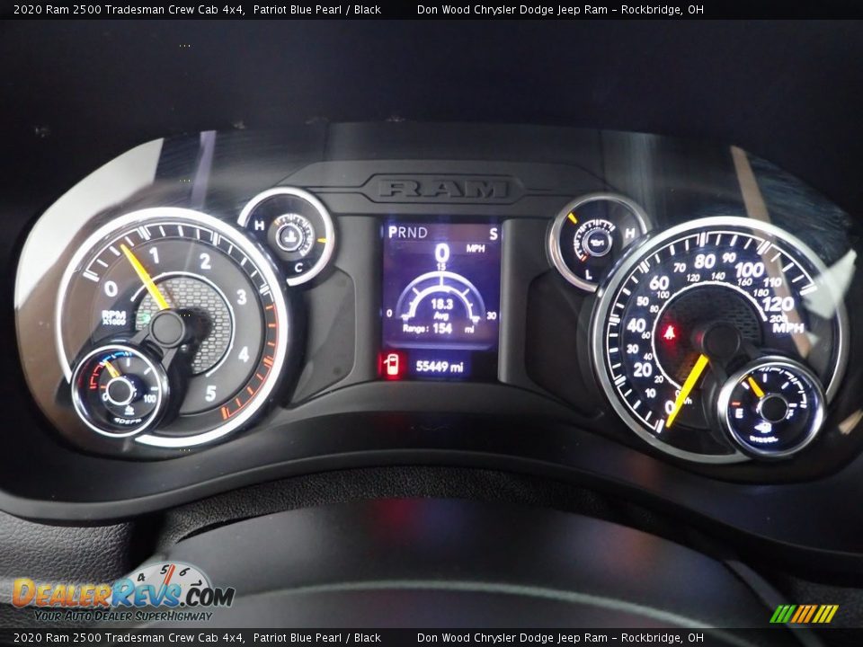 2020 Ram 2500 Tradesman Crew Cab 4x4 Gauges Photo #18