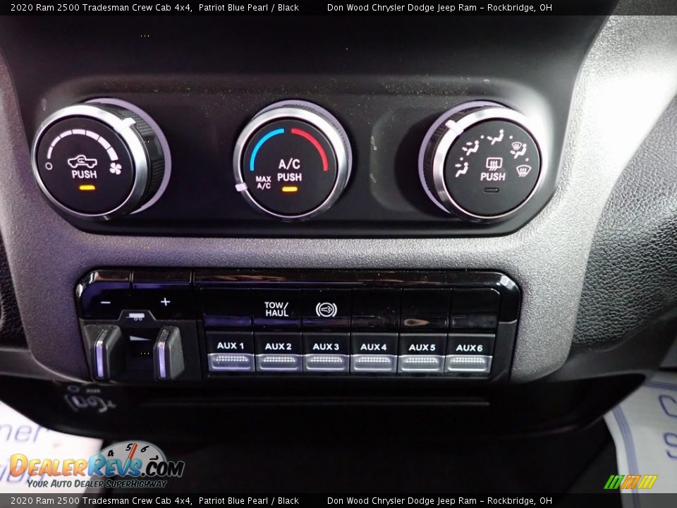 Controls of 2020 Ram 2500 Tradesman Crew Cab 4x4 Photo #19