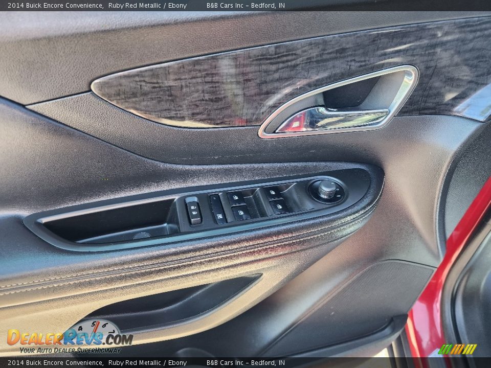 2014 Buick Encore Convenience Ruby Red Metallic / Ebony Photo #8