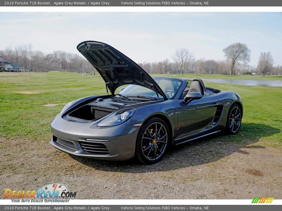 2019 Porsche 718 Boxster Agate Grey Metallic / Agate Grey Photo #15