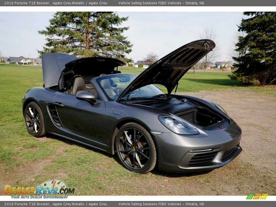 Agate Grey Metallic 2019 Porsche 718 Boxster  Photo #18