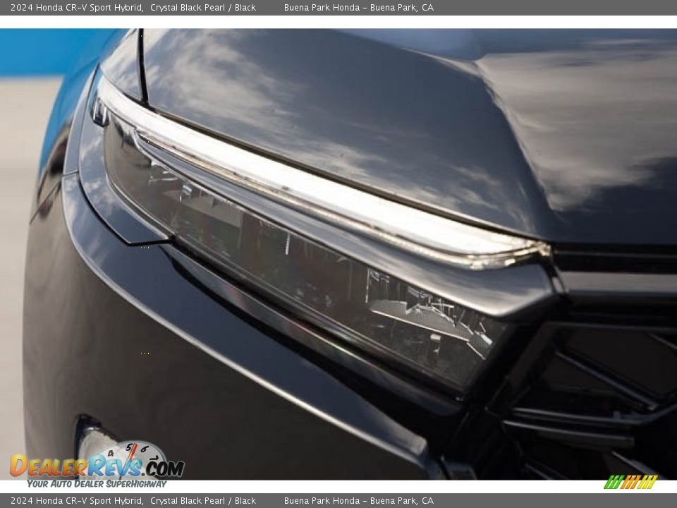 2024 Honda CR-V Sport Hybrid Crystal Black Pearl / Black Photo #4