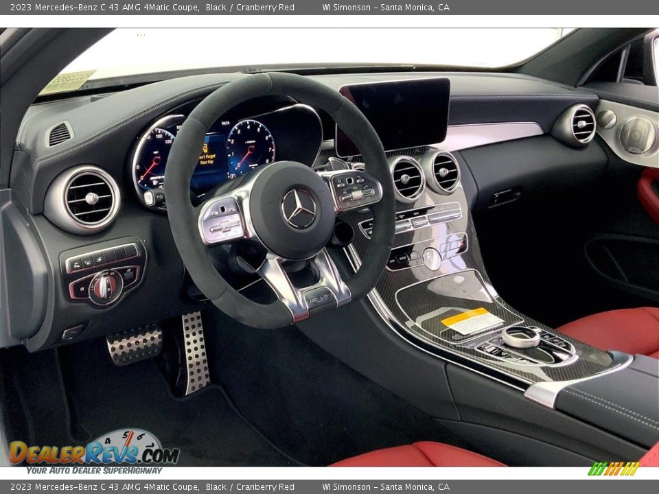 Dashboard of 2023 Mercedes-Benz C 43 AMG 4Matic Coupe Photo #4