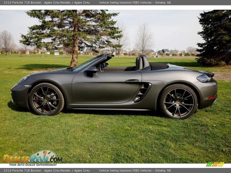 Agate Grey Metallic 2019 Porsche 718 Boxster  Photo #20