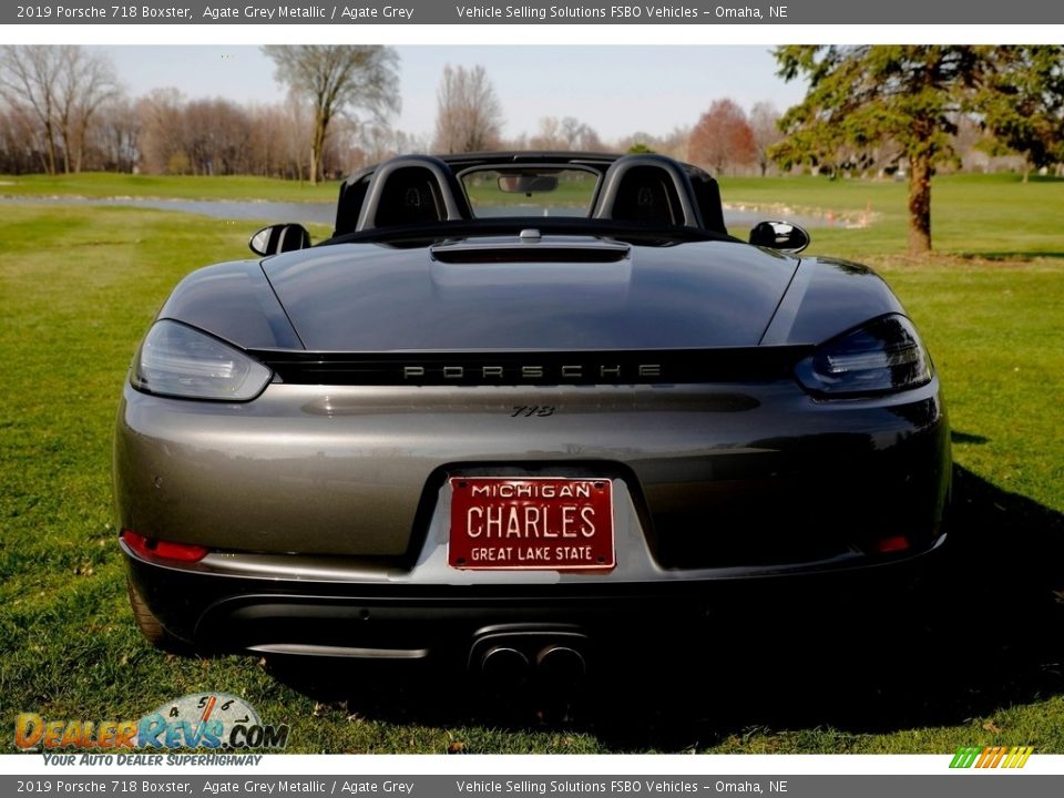 2019 Porsche 718 Boxster Agate Grey Metallic / Agate Grey Photo #21