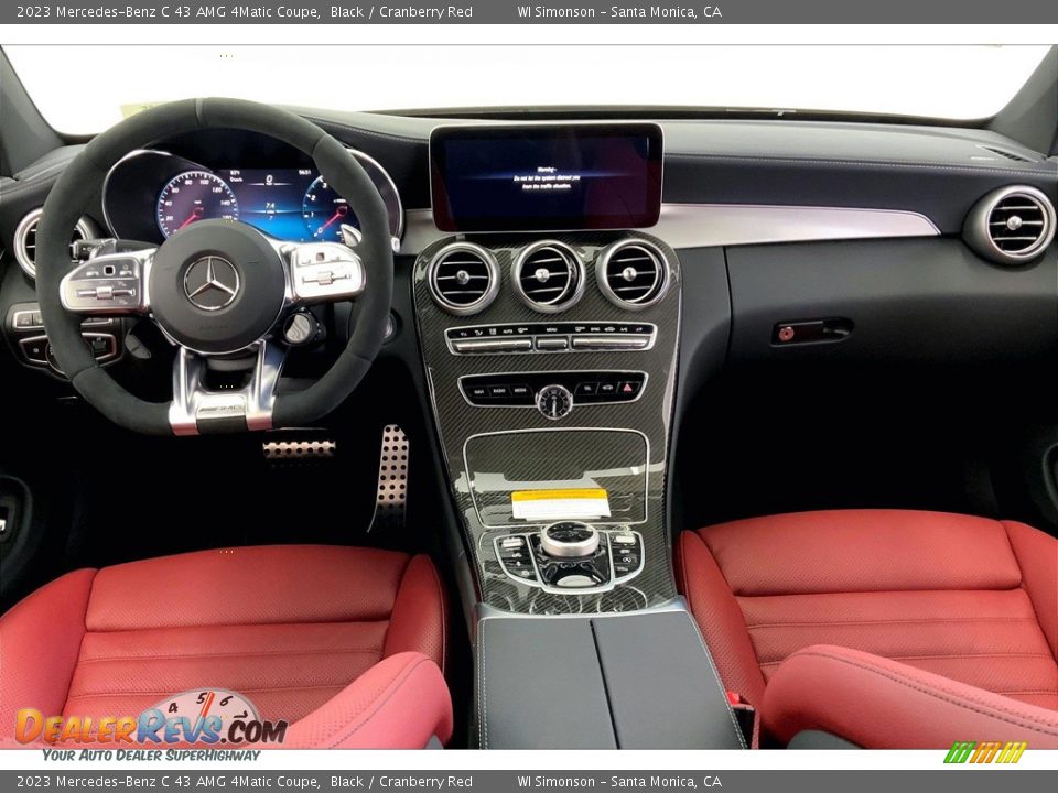 Dashboard of 2023 Mercedes-Benz C 43 AMG 4Matic Coupe Photo #6