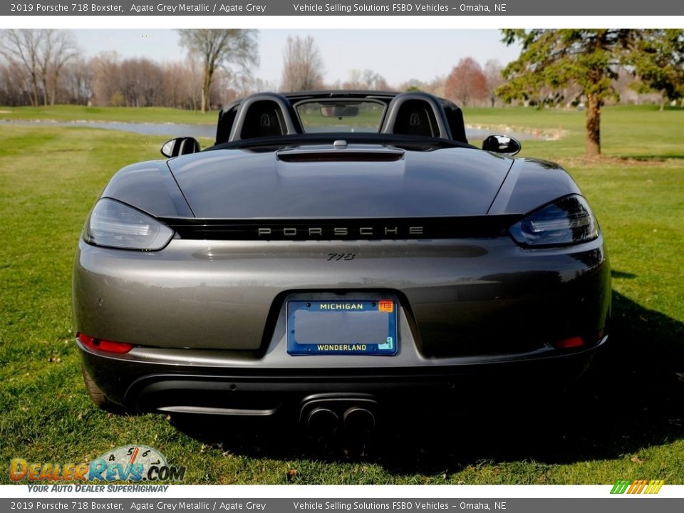 2019 Porsche 718 Boxster Agate Grey Metallic / Agate Grey Photo #22