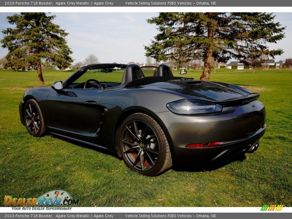 2019 Porsche 718 Boxster Agate Grey Metallic / Agate Grey Photo #23