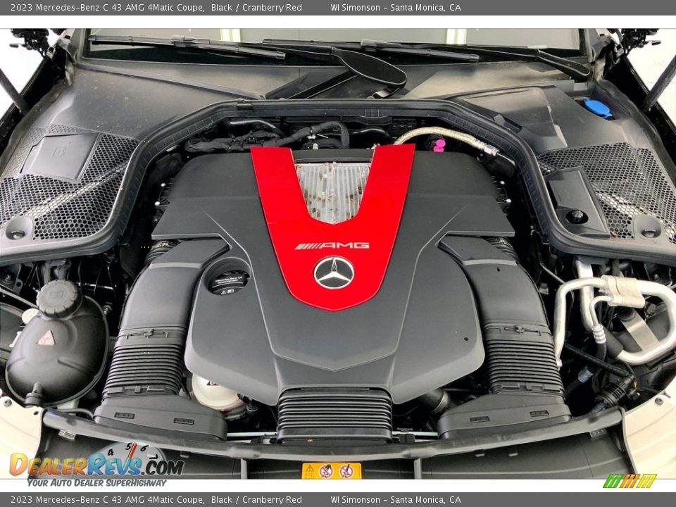 2023 Mercedes-Benz C 43 AMG 4Matic Coupe 3.0 Liter AMG biturbo DOHC 24-Valve VVT V6 Engine Photo #9