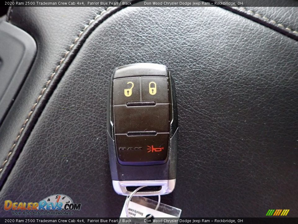 2020 Ram 2500 Tradesman Crew Cab 4x4 Patriot Blue Pearl / Black Photo #32