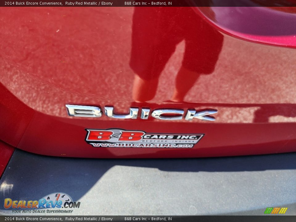2014 Buick Encore Convenience Ruby Red Metallic / Ebony Photo #20