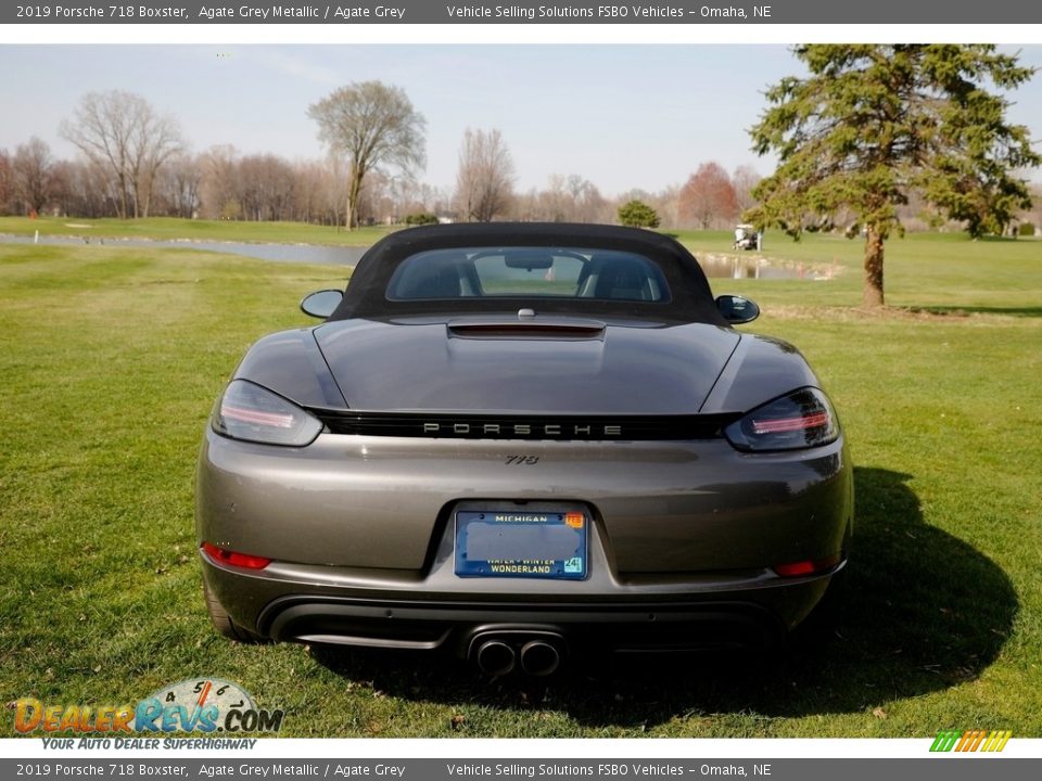 2019 Porsche 718 Boxster Agate Grey Metallic / Agate Grey Photo #29