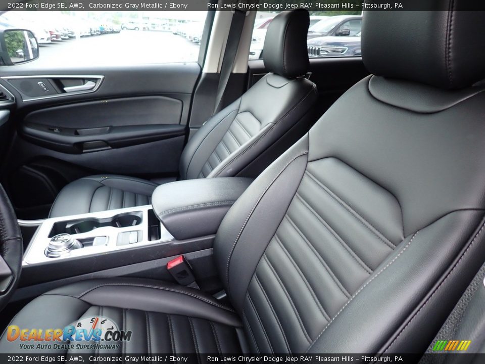 Front Seat of 2022 Ford Edge SEL AWD Photo #11