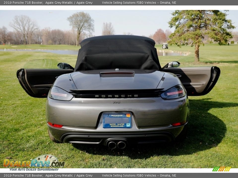 2019 Porsche 718 Boxster Agate Grey Metallic / Agate Grey Photo #30