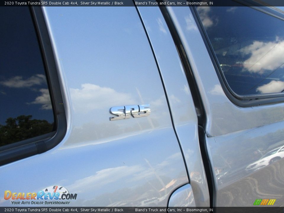 2020 Toyota Tundra SR5 Double Cab 4x4 Silver Sky Metallic / Black Photo #33