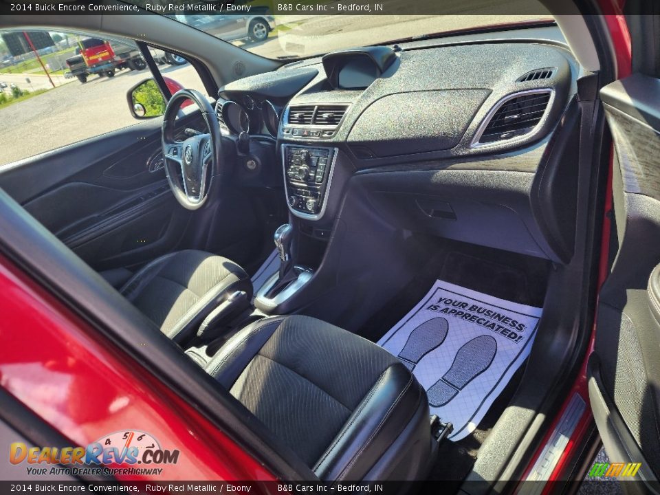 2014 Buick Encore Convenience Ruby Red Metallic / Ebony Photo #24