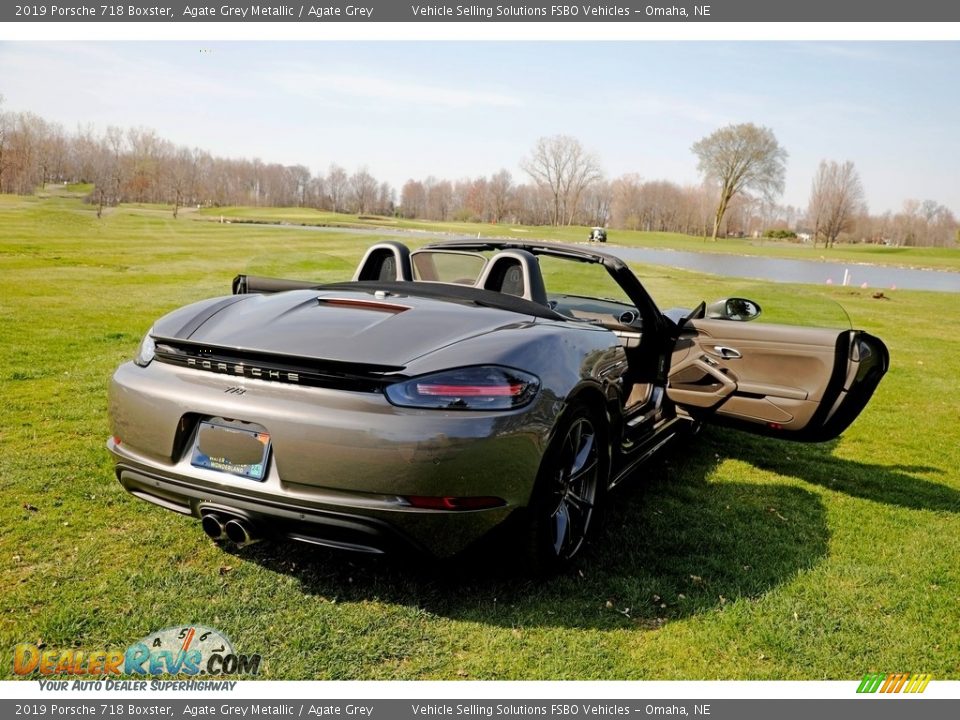 2019 Porsche 718 Boxster Agate Grey Metallic / Agate Grey Photo #32